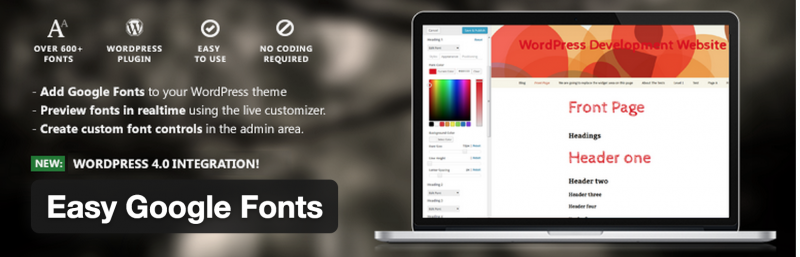 EasyGoogleFonts