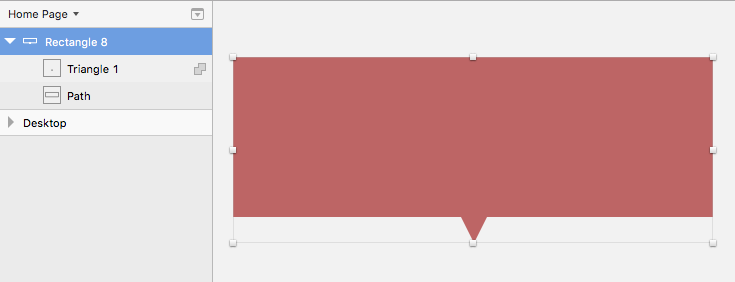 Combined shape in Sketch
