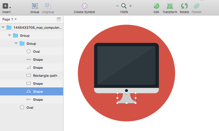 SVG Editing in Sketch