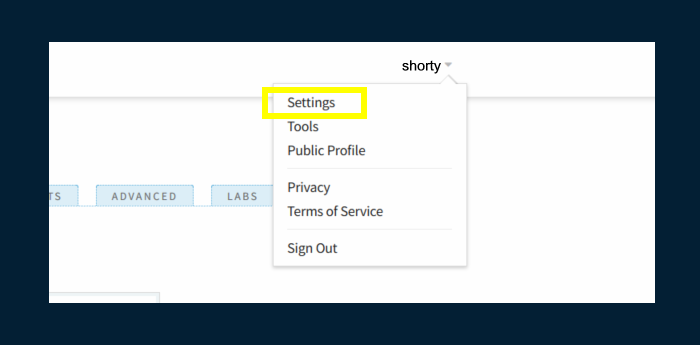 settings-in-bitly