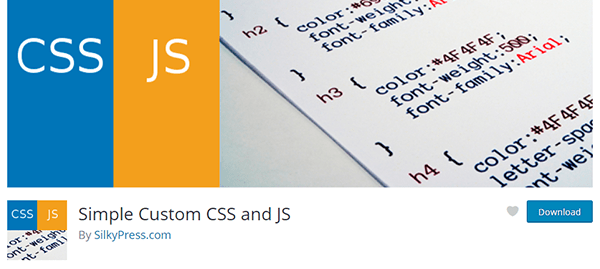 simple-custom-css-and-js