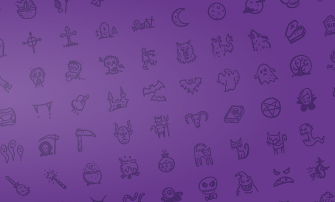 Smashing Magazine has some fantastic hand drawn spooky icons.