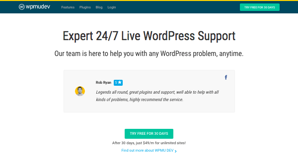 Expert 24/7 Live WordPress Support