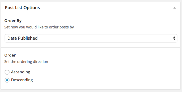 Our new template-specific settings