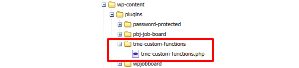 WordPress plugin add to functions.php