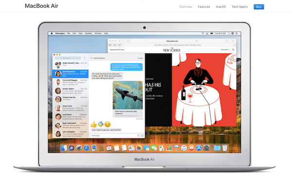 Upsell and Cross-sell - MacBook Air