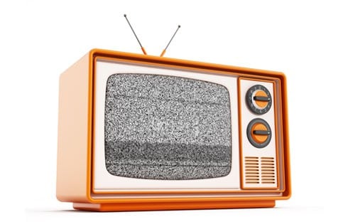 vintage-television Remember the big, old TVs?