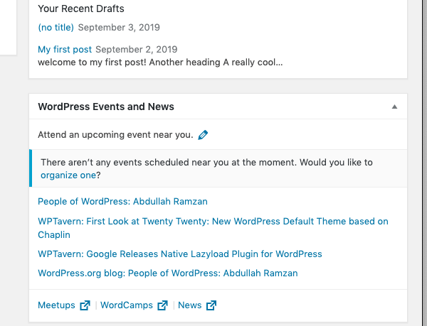 wordpress gives you the latest insights and news