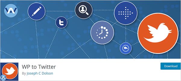WordPress To Twitter - Post tweets from WordPress to Twitter.