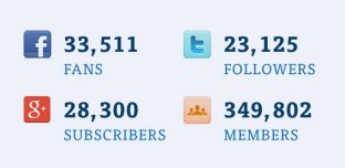 WPMU DEV social stats