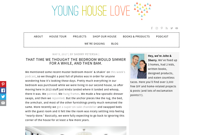 Young House love website